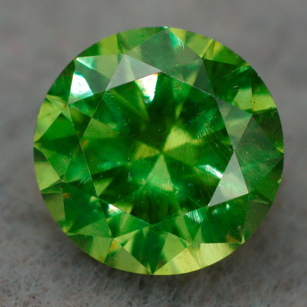 新品 GIA産地鑑別付 ロシア産デマントイド ガーネット ルース 1.17ct ホーステール 希少石 レアストーン【エスコレ】