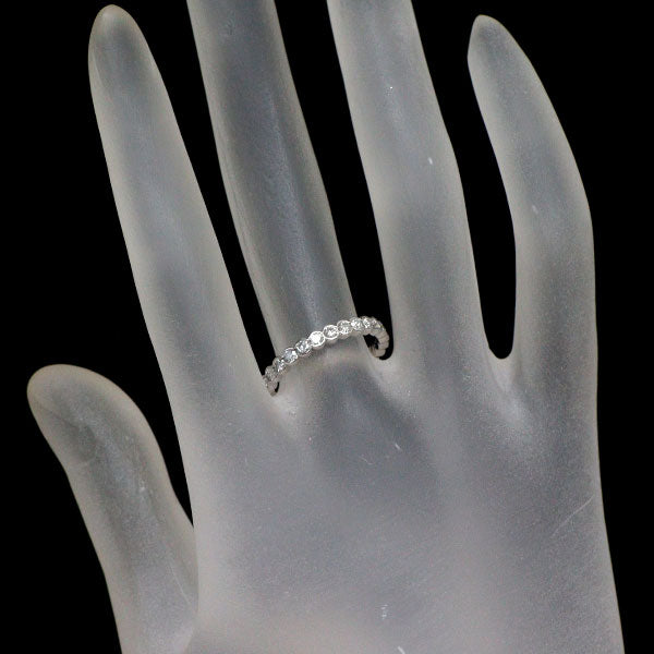 カルティエ K18WG ダイヤモンド リング  51号 フルエタニティ ブロドリー ドゥ 《セルビー銀座店》【中古】