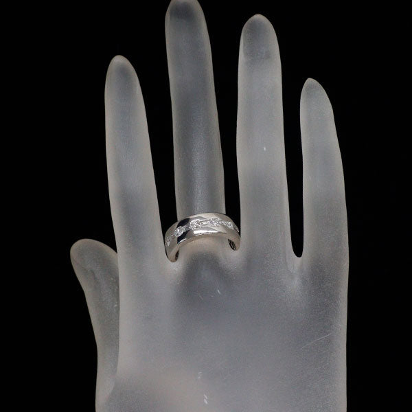 K18WG プリンセスカット/バケットカット ダイヤモンド リング 0.72ct