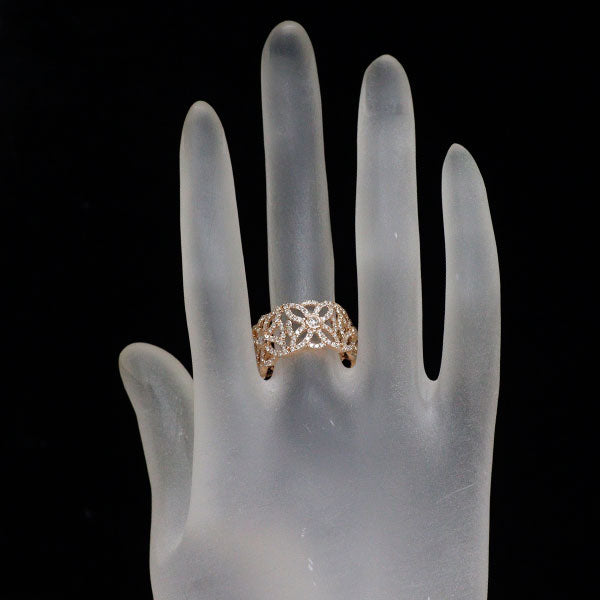 K18PG ダイヤモンド リング 1.00ct フラワー