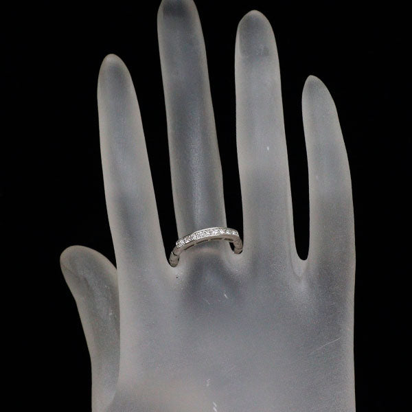 Pt900 ダイヤモンド リング 0.15ct 伸縮式 フリーサイズ