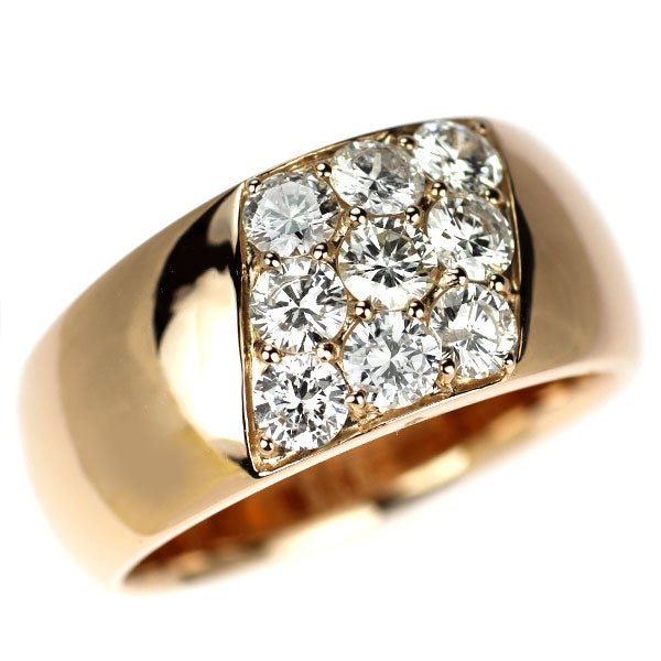K18PG ダイヤモンド リング 1.00ct