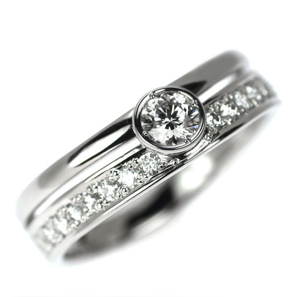 プラチナギルド Pt950 ダイヤモンド リング 0.204ct D0.20ct
