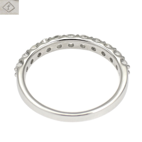 フェスタリア Pt950 ダイヤモンド リング 0.52ct ハーフエタニティ