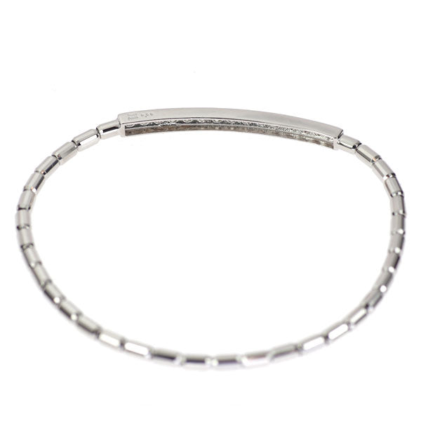 Pt900/ Pt850 ダイヤモンド ブレスレット 0.50ct 伸縮式