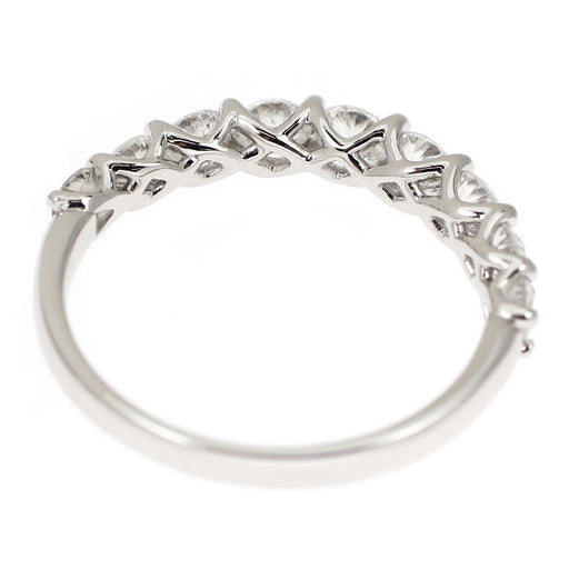 Pt900 ダイヤモンド リング 1.00ct ハーフエタニティ — セルビー