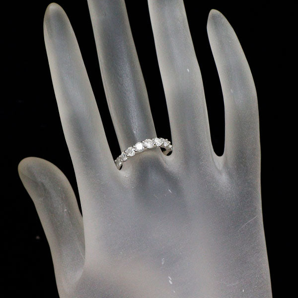 Pt900 ダイヤモンド リング 1.00ct ハーフエタニティ