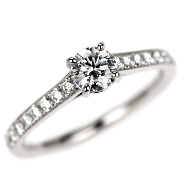 俄 Pt950 ダイヤモンド リング 0.31ct F IF 3EX 花篝/HANAKAGARI
