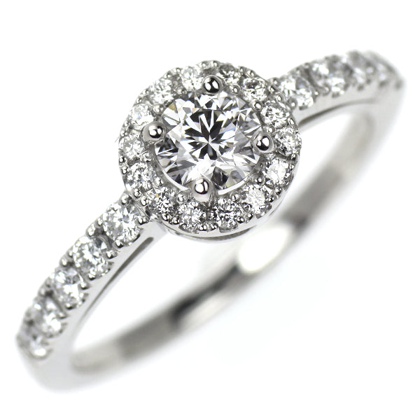 新品 Pt950 最高級 ダイヤモンド リング 0.300ct D IF 3EXHC D0.28ct 【エスコレ】