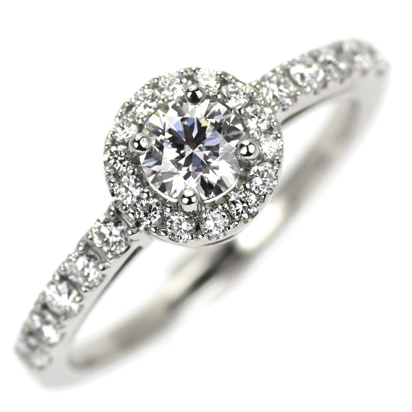 新品 Pt950 最高級 ダイヤモンド リング 0.308ct D IF 3EXHC D0.28ct 【エスコレ】