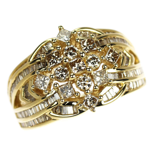 K18YG ダイヤモンド リング 1.20ct