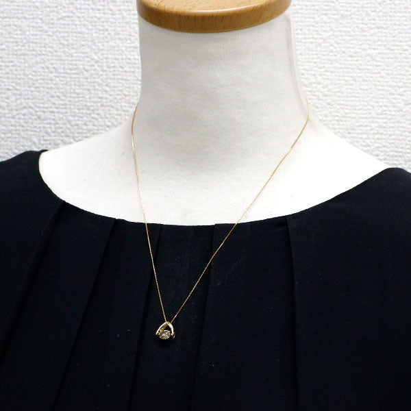 K18YG ダイヤモンド ペンダントネックレス 0.82ct