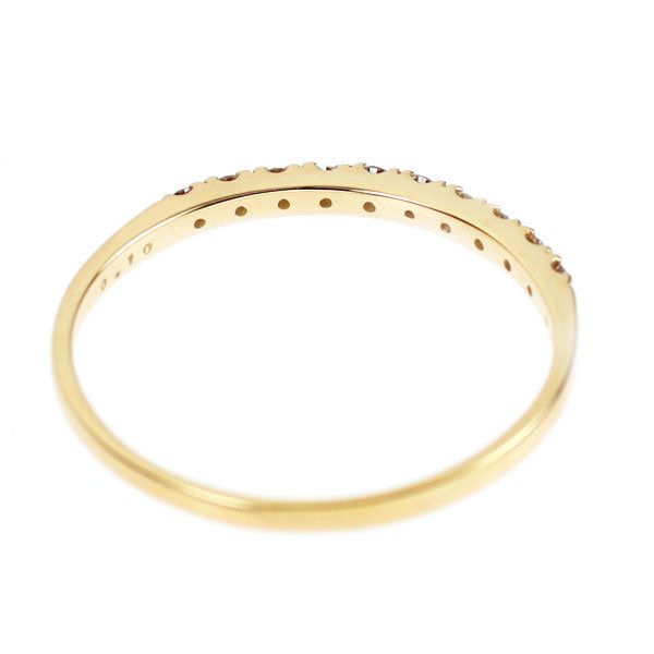 K18YG ダイヤモンド リング 0.10ct
