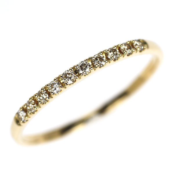 K18YG ダイヤモンド リング 0.10ct