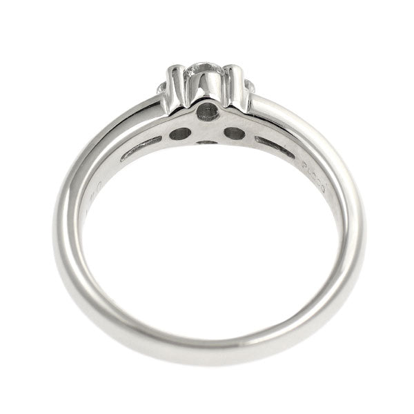 Pt900 ダイヤモンド リング 0.41ct フラワー