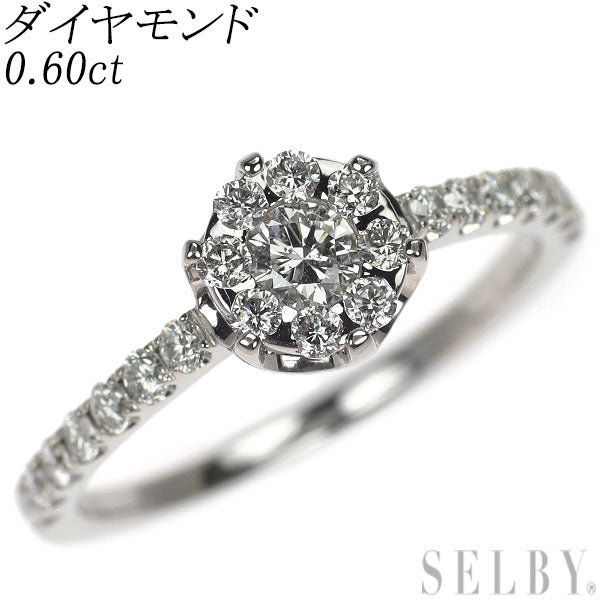 Pt950 ダイヤモンド リング 0.60ct