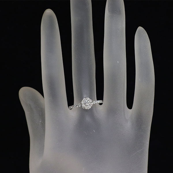 Pt950 ダイヤモンド リング 0.60ct