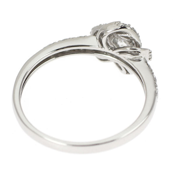 Pt950 ダイヤモンド リング 0.22ct D VVS2 3EX D0.35ct