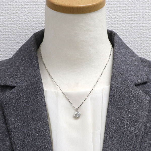 Pt900/ Pt850 ダイヤモンド ペンダントネックレス 1.01ct