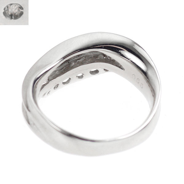 モニッケンダム Pt900 ダイヤモンド リング 0.65ct
