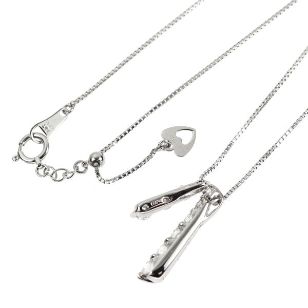 Pt900/Pt850 ダイヤモンド ペンダントネックレス 0.70ct