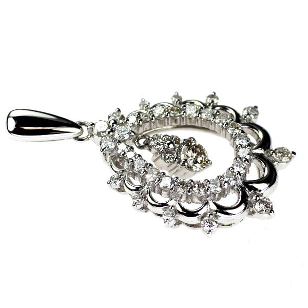 Pt900 ダイヤモンド ペンダントトップ 1.50ct