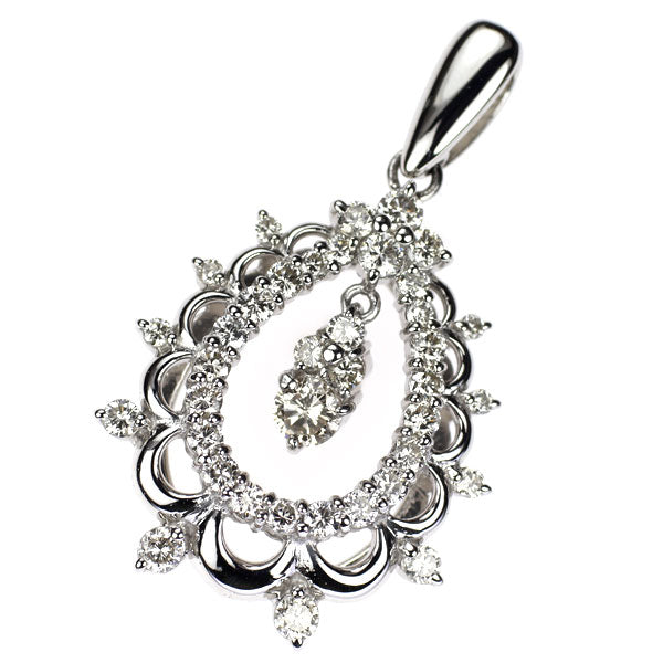 Pt900 ダイヤモンド ペンダントトップ 1.50ct