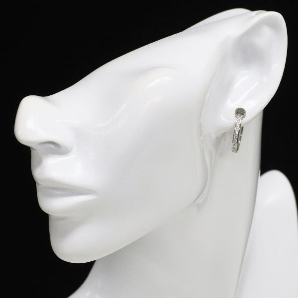 ヴァンドーム青山 Pt950/ Pt900 ダイヤモンド フープピアス 0.20ct