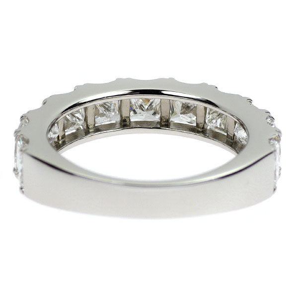 新品 Pt950 プリンセスカット ダイヤモンド リング 3.090ct D-G SI1-2