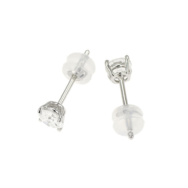 新品 Pt900 ダイヤモンド ピアス 0.817ct E/F VS1 G