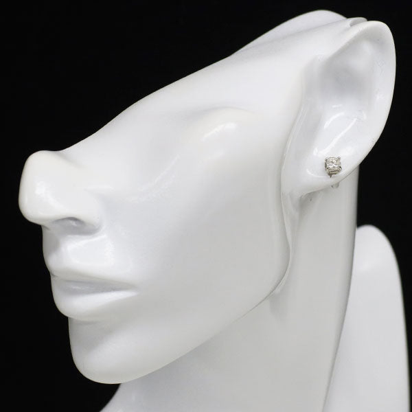 新品 Pt900 プリンセスカット ダイヤモンド ピアス 0.833ct G VS2