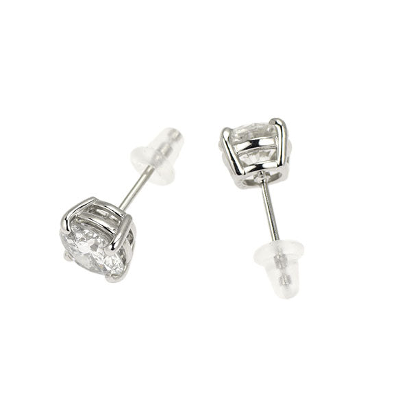新品 Pt900 ダイヤモンド ピアス 3.119ct H/I I1 VG