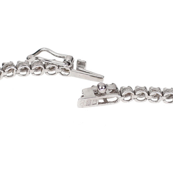 K18WG ダイヤモンド テニス ブレスレット 1.00ct