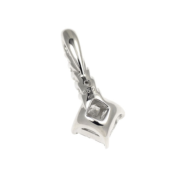 K18WG ダイヤモンド ペンダントトップ 0.50ct ミステリーセッティング