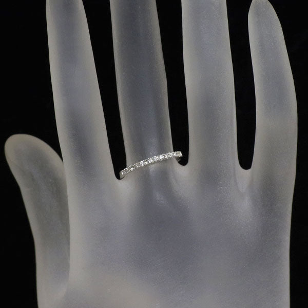 Pt950 ダイヤモンド リング 0.15ct ハーフエタニティ