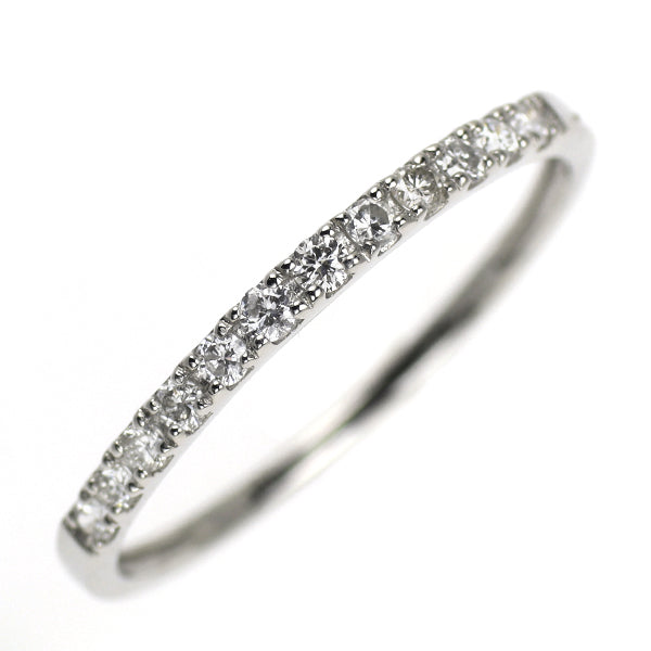 Pt950 ダイヤモンド リング 0.15ct ハーフエタニティ