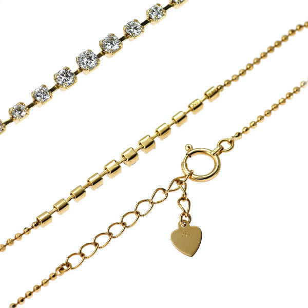 K18YG ダイヤモンド ブレスレット 0.30ct