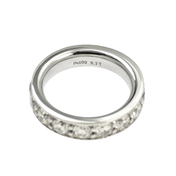 Pt950 ダイヤモンド リング 3.17ct フルエタニティ