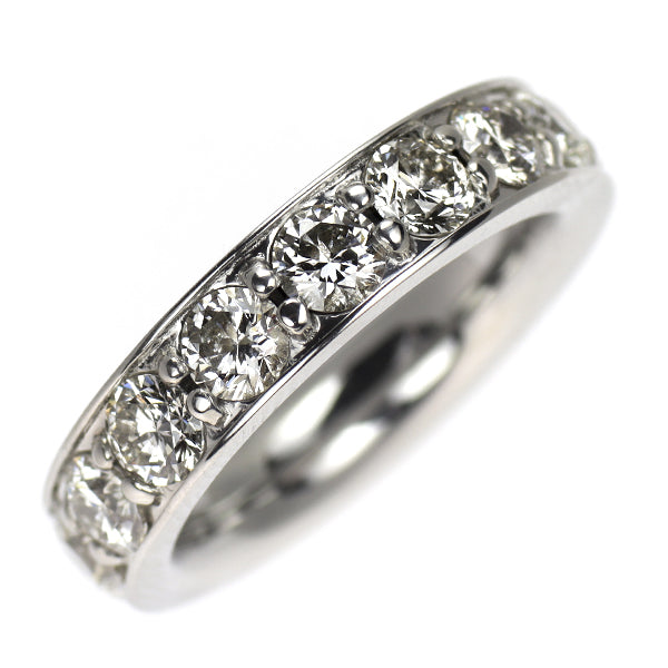 Pt950 ダイヤモンド リング 3.17ct フルエタニティ