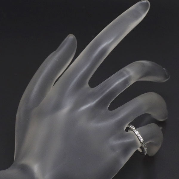 オレッキオ Pt900 ダイヤモンド リング 0.27ct ハーフエタニティ ピンキー
