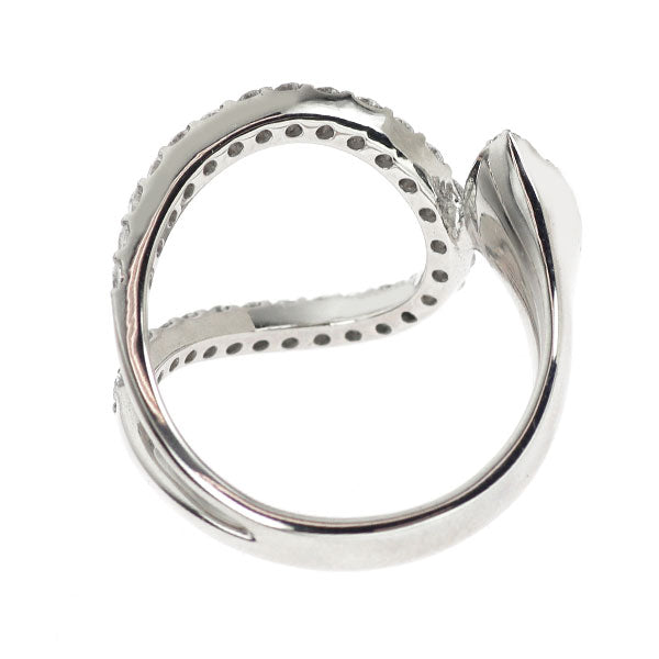 Pt900 ダイヤモンド リング 0.82ct パヴェ