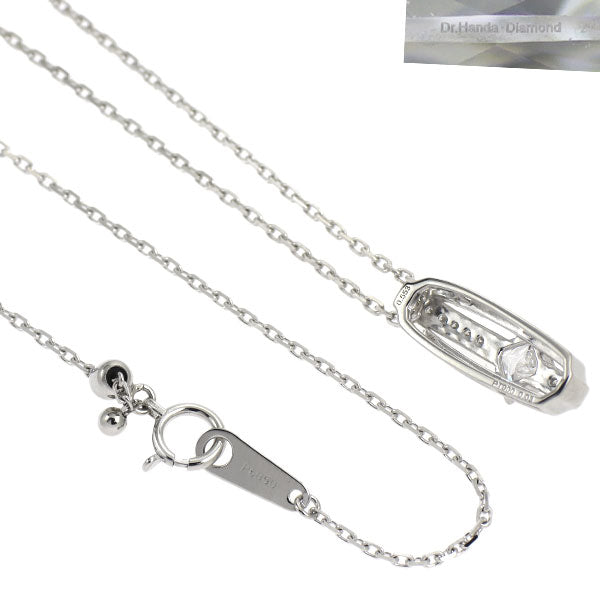 Dr.Handa Diamond Pt900/ Pt850 ダイヤモンド ペンダントネックレス 0.553ct D VS2 G/G D0.03ct