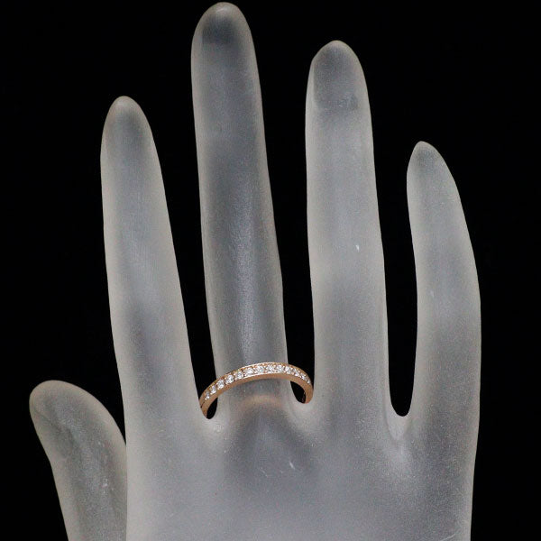 K18PG ダイヤモンド リング 0.25ct ハーフエタニティ