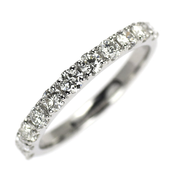 Pt900 ダイヤモンド リング 0.50ct ハーフエタニティ