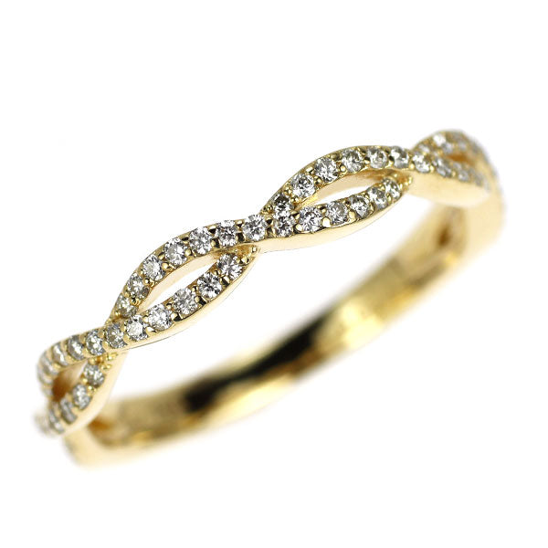 K18YG ダイヤモンド リング 0.25ct