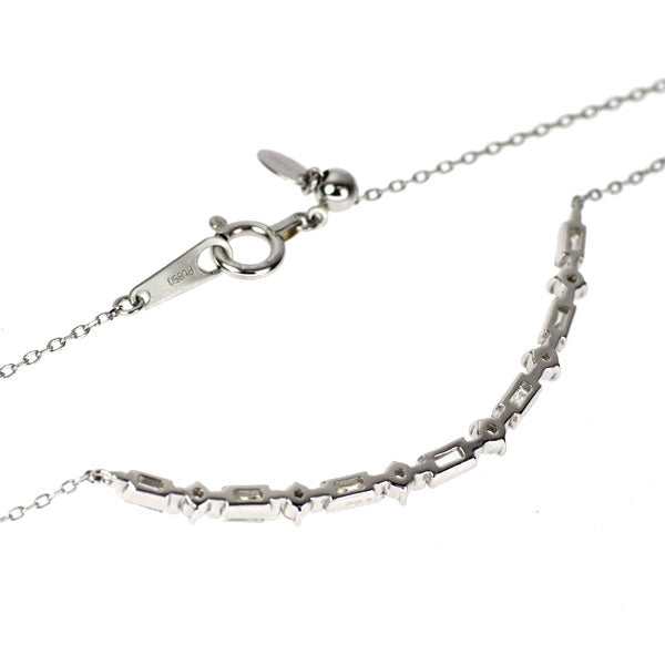 Pt900/ Pt850 ダイヤモンド ペンダントネックレス 0.50ct