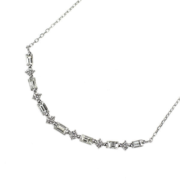 Pt900/ Pt850 ダイヤモンド ペンダントネックレス 0.50ct