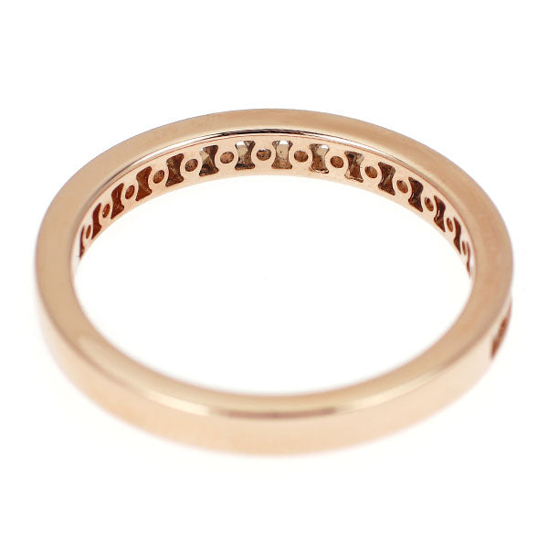 K18PG ダイヤモンド リング 0.28ct ハーフエタニティ