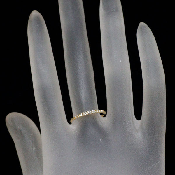 K18YG ダイヤモンド リング 0.12ct