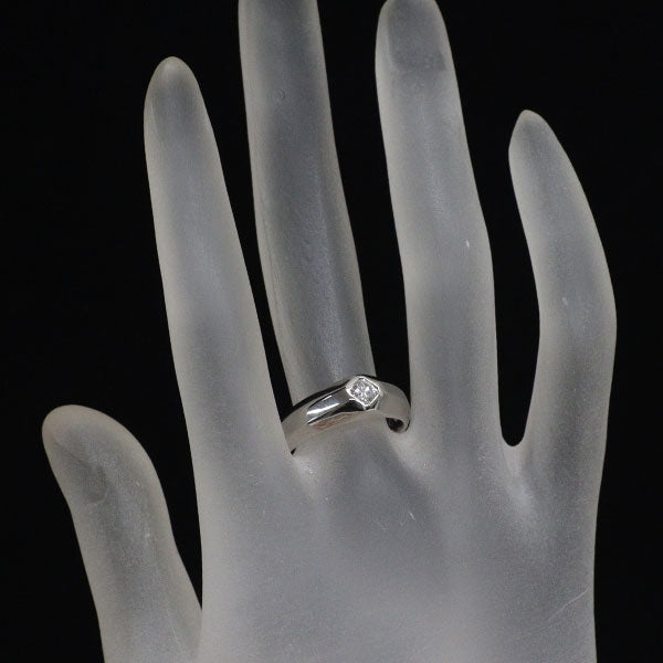 Pt950 フランダースカット ダイヤモンド リング 0.221ct
